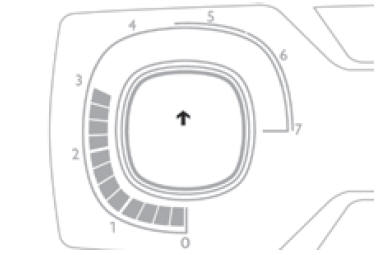 L'information apparaît dans le combiné, sous la