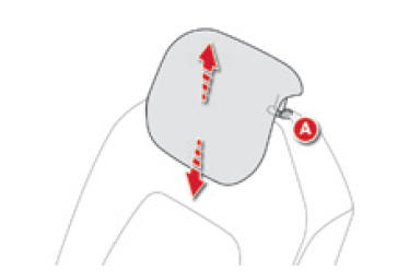 Les appuis-tête arrière sont démontables et ont