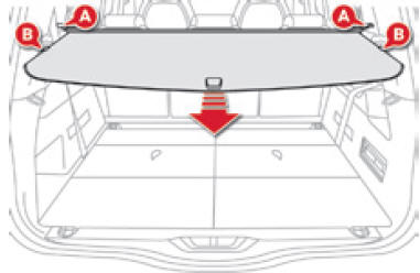 Tendelet cache-bagages