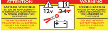 Batterie 12 v