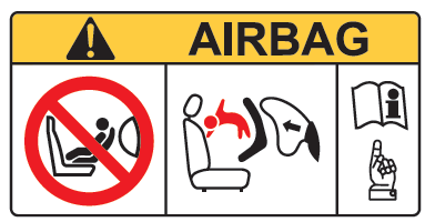 Désactivation de l'airbag frontal passager 